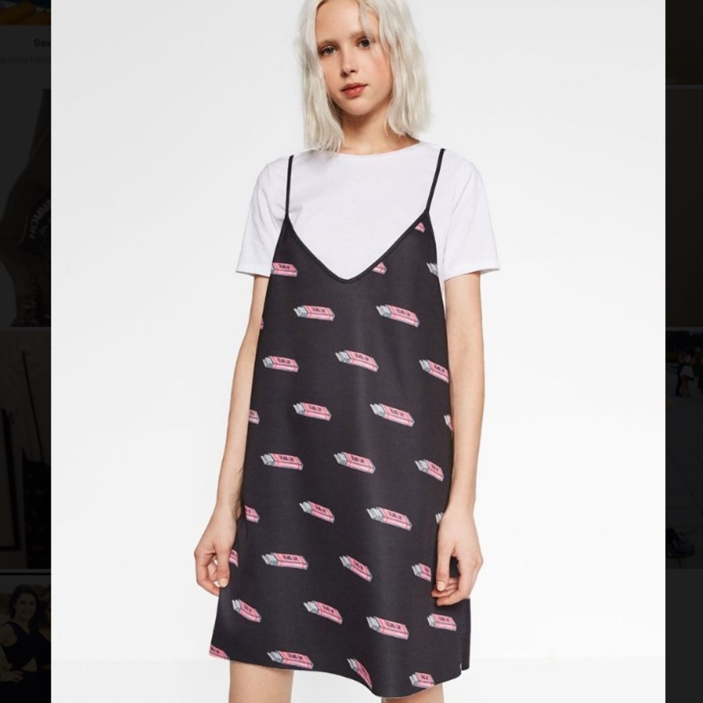 Zara Gum T-shirt Dress